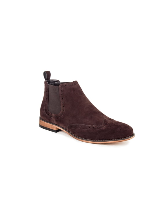 Men's Wing Tip Chelsea Boots