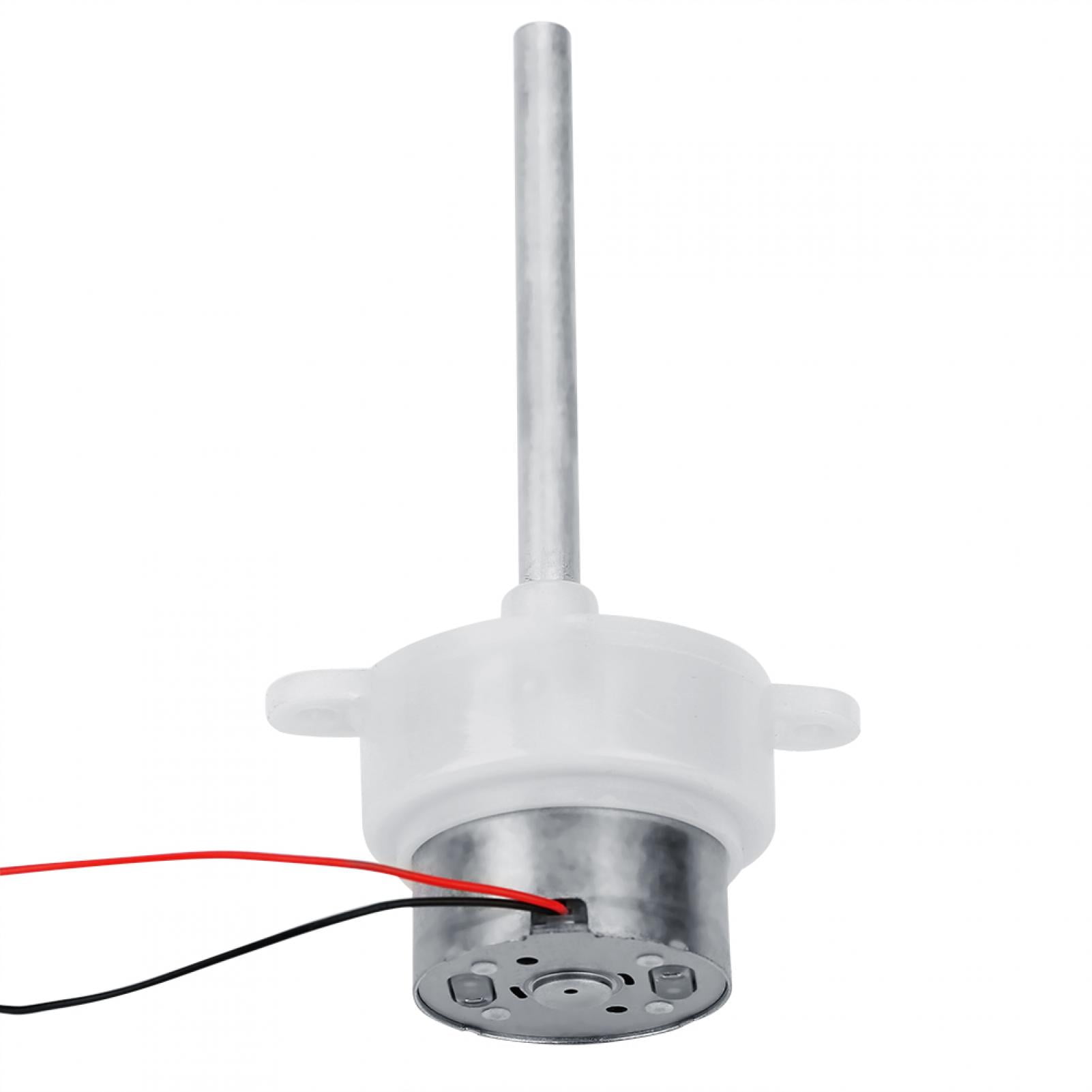 Shexton Motor, Motor de Engranaje helicoidal de Baja Velocidad de Eje Largo para Coche teledirigido 12V 60rpm