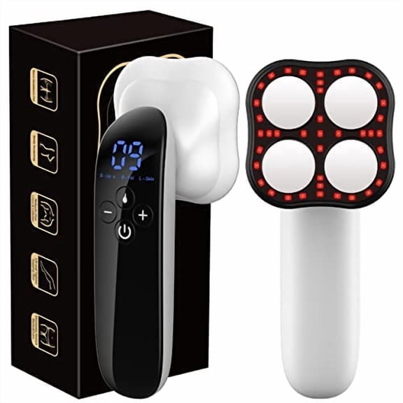 Ginpey Pro Version Cellulite Massager Electric Fat Remover Cordless Body Sculpting Machine  for Belly Waist