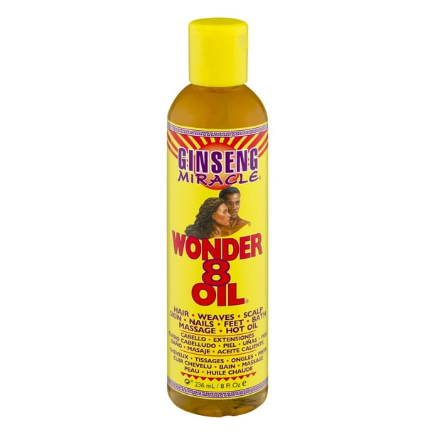 Ginseng Miracle Wonder 8 Hair Oil, 8.0 FL OZ