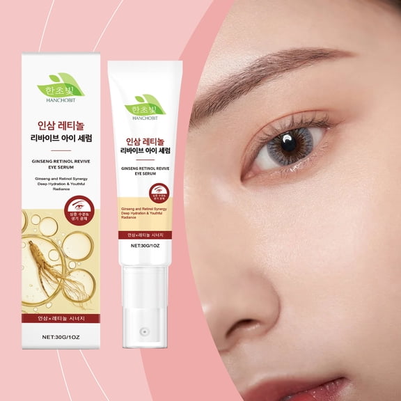 Ginseng Retinol Eye Essence Enhances Elasticity Gentle Eye Area Care Daily Moisturizing