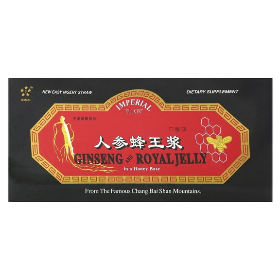 Ginseng & Royal Jelly, 30 Bottles, 0.34 fl oz (10 ml) Each, Imperial Elixir