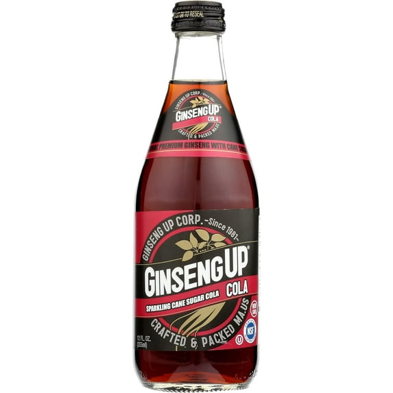 Ginseng Up Cola Drink 12 fl oz (Pack of 24)