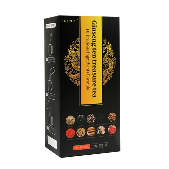 Ginseng six treasure tea , Kidney tea , liver tea , red date tea , kidney health tea herbal tea , renal tea , maca root