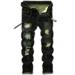 Victorious Mens Drop Crotch Jogger Denim Pants JG803 - Light Victorious Mens Drop Crotch Jogger Denim Pants JG803 - Light