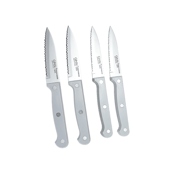 Ginsu Kiso 4-Piece Paring Knife Set (Gray)