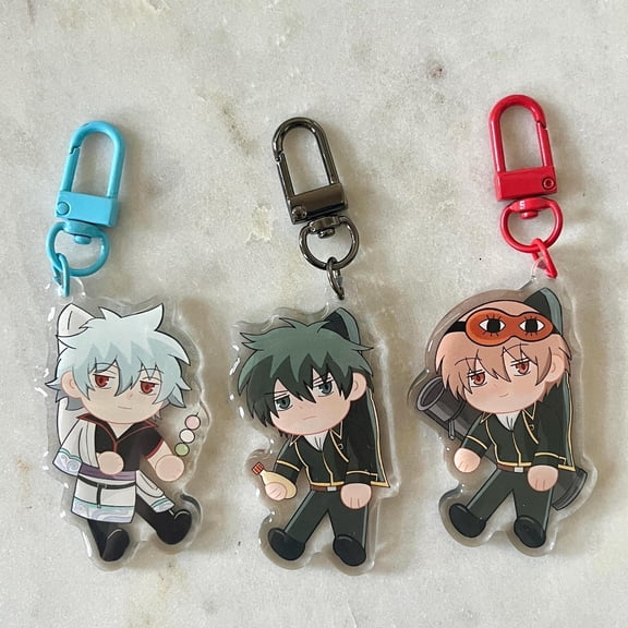 Gintama | Silver Soul Keychains (1 keychain)