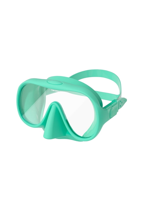 Water Sports Silicone Scuba Swimming Swim Diving Mask Snorkel Glasses Anti Fog Goggles green