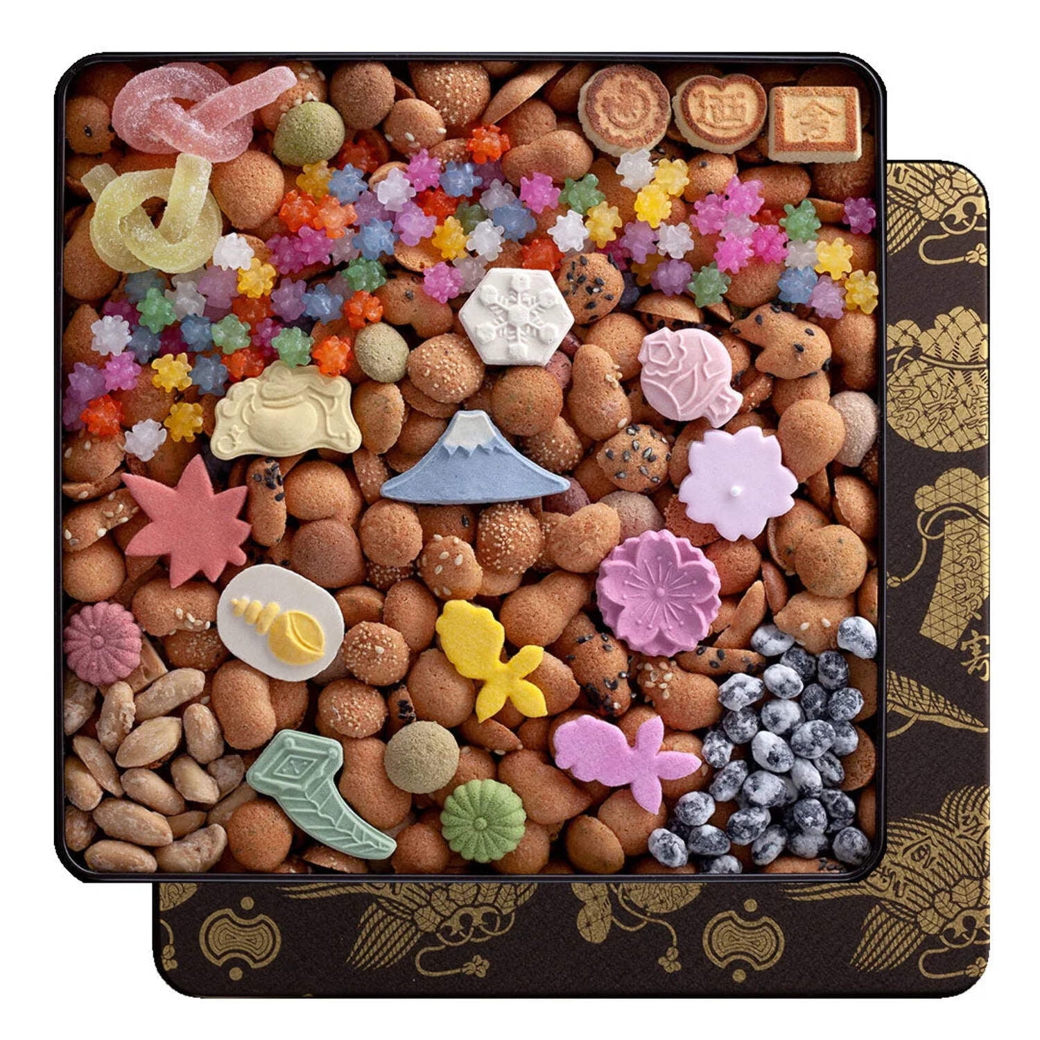 Ginza Kikunoya FUKIYOSE Traditional Japanese Cookies  Sweets Assortment 560g - Tokyo Sakura Mall