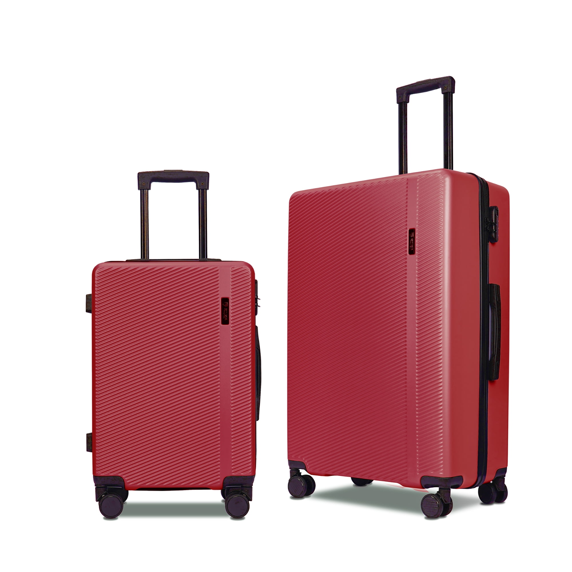 Ginza Travel 2 Piece Luggage Sets ABS Hardshell Hardside Lightweight