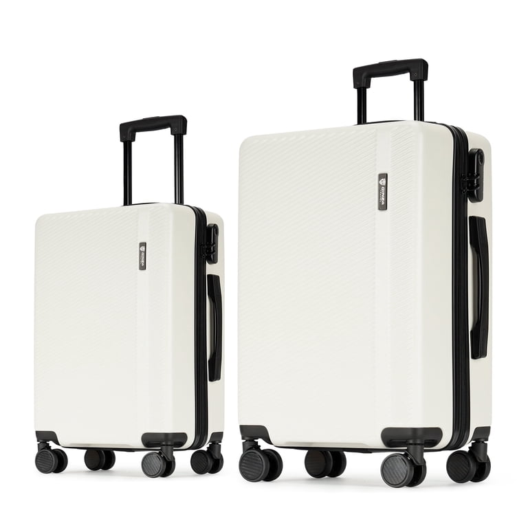 Ginza Travel Hardshell 2 Piece Luggage Sets, Lightweight ABS