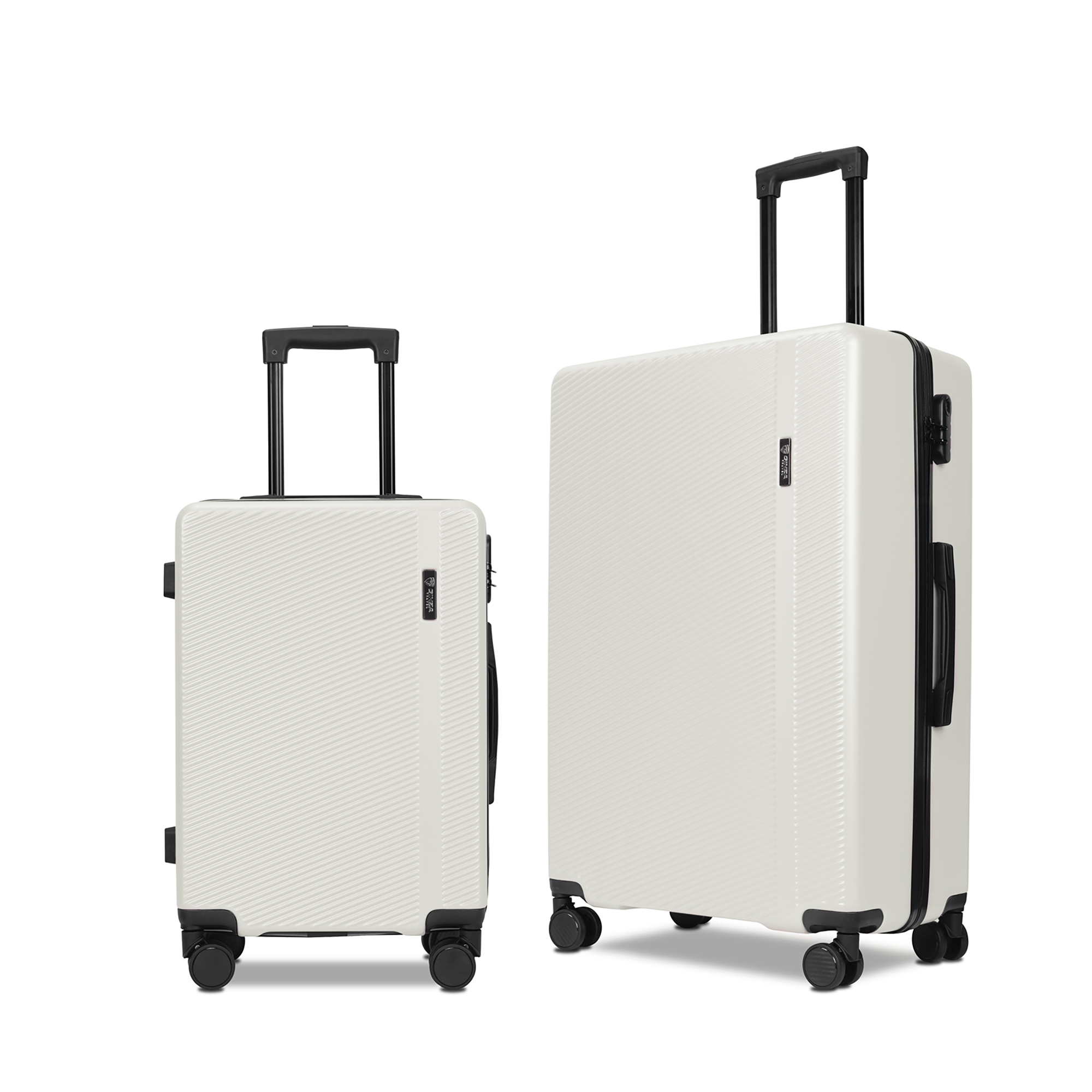 Rockland Melbourne 2 Piece Hardside Spinner Luggage Set