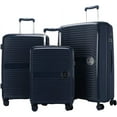 thumbnail image 1 of Ginza Travel 3 Piece Hardshell Luggage Set with Durable Spinner Wheels,PP Lightweight Hardside Suitcase Sets, 1 of 5