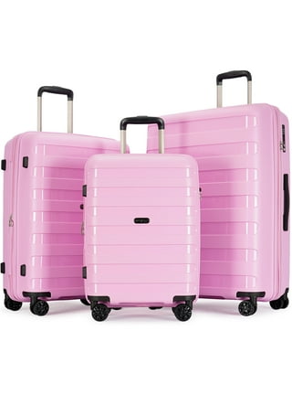 Under One Sky Pink & Purple Butterfly Roller Travel Bag