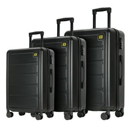LARVENDER Luggage Sets 4 Piece Expandable Only 24 28 ABS Suitcase with 360 Spinner Wheels Durable Luggage Suitcase Set For Women Men Grey Walmart