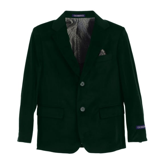 Gioberti Boys Formal Velvet Blazer