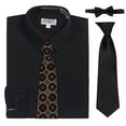 thumbnail image 1 of Gioberti Boy's Long Sleeve Dress Shirt with Design Tie Set, 1 of 5