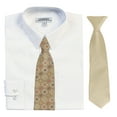 thumbnail image 1 of Gioberti Boy's Long Sleeve Dress Shirt with Design Tie Set, 1 of 5