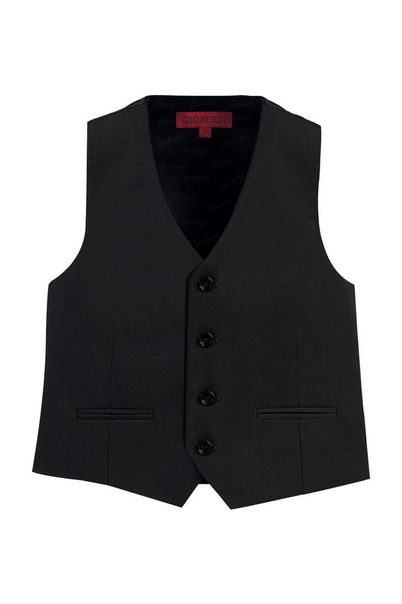 Boy's 4 Button Formal Suit Vest