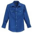 thumbnail image 1 of Gioberti Boys Casual Western Solid Long Sleeve Shirt With Pearl Snaps, 1 of 4