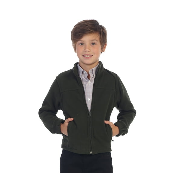 Gioberti Boys Full Zip Polar Fleece Jacket