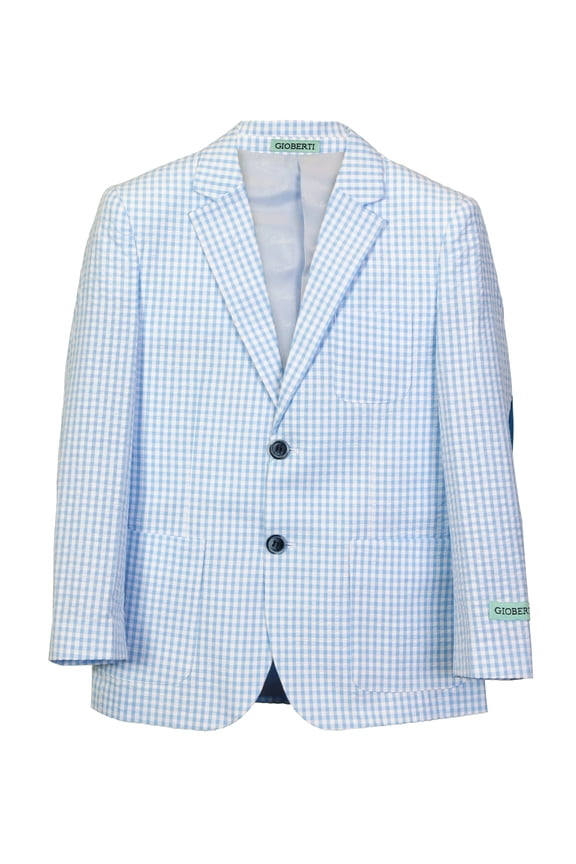 Boys and Kids Seersucker Blazer Jacket
