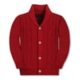thumbnail image 1 of Gioberti Kids and Boys 100% Cotton Knitted Shawl Collar Cardigan Sweater, 1 of 5