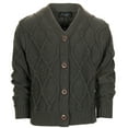 thumbnail image 1 of Gioberti Kids and Boys 100% Cotton Knitted V-Neck Button Up Cardigan Sweater, 1 of 3