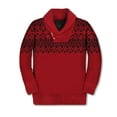 thumbnail image 1 of Gioberti Kids and Boys 100% Cotton Pullover Knitted Sweater with Toggle Button Closure, 1 of 4