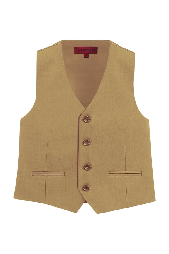 Boy's 4 Button Formal Suit Vest