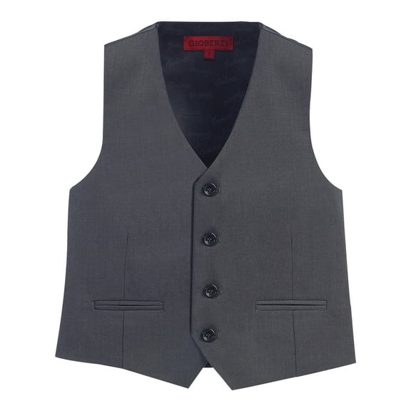 Gioberti Boy's 4 Button Formal Suit Vest