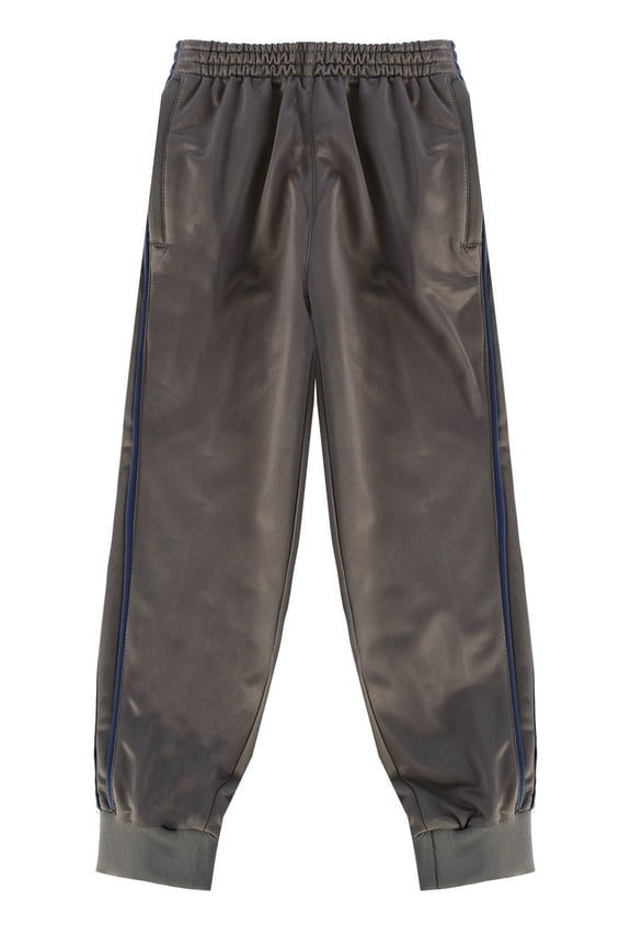 Kids and Boys Athletic Track Jogger Pants - with Ribbed Cuff Leg