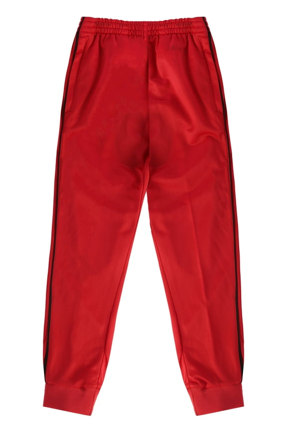 Kids and Boys Athletic Track Jogger Pants - with Ribbed Cuff Leg