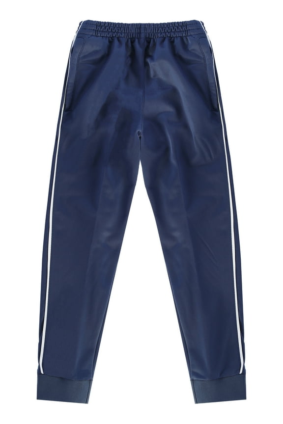 Kids and Boys Athletic Track Jogger Pants - with Ribbed Cuff Leg