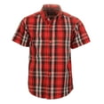 thumbnail image 1 of Gioberti Boys Casual Plaid Checkered Short Sleeve Button Down Shirt, 1 of 3