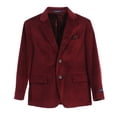 thumbnail image 1 of Gioberti Boys Formal Velvet Blazer, 1 of 3