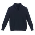 thumbnail image 1 of Gioberti Boy's Knitted Half Zip 100% Cotton Sweater, 1 of 4