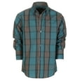 thumbnail image 1 of Gioberti Boys Long Sleeve Button Down Plaid Checkered Shirt, 1 of 2