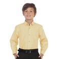 thumbnail image 1 of Gioberti Boy's Oxford Long Sleeve Dress Shirt, 1 of 5