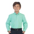 thumbnail image 1 of Gioberti Boy's Oxford Long Sleeve Dress Shirt, 1 of 4