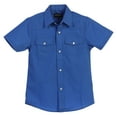 thumbnail image 1 of Gioberti Boys Solid Short Sleeve Western Shirt, 1 of 3