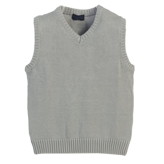 Gioberti Boy's V-Neck 100% Cotton Knitted Pullover Sweater Vest