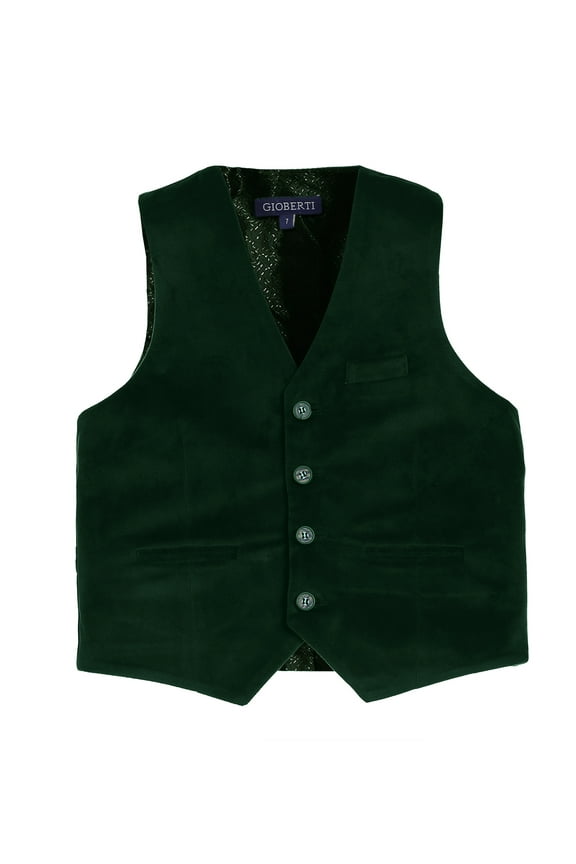 Kids and Boys Velvet Formal Suit Vest