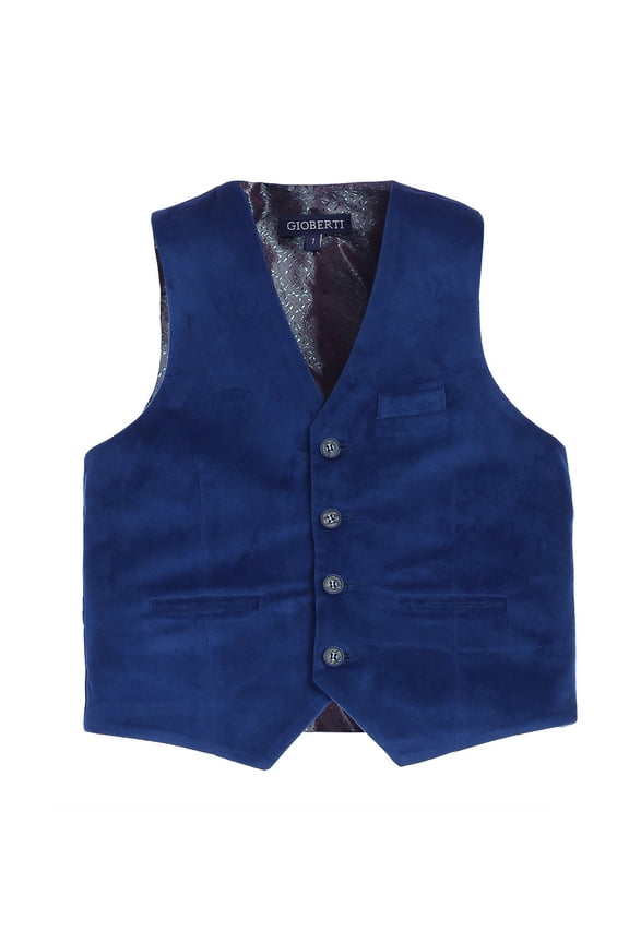Kids and Boys Velvet Formal Suit Vest