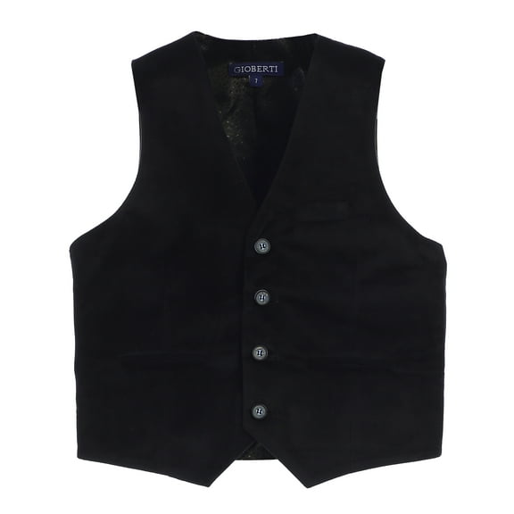 Gioberti Kids and Boys Velvet Formal Suit Vest