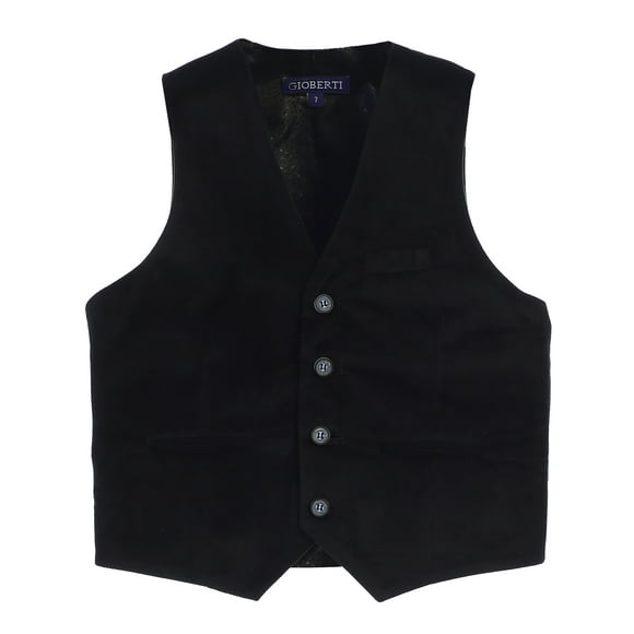 Gioberti Kids and Boys Velvet Formal Suit Vest