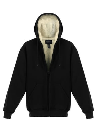 AMDBEL Winter Jackets for Men With Hood Mens Sherpa Fleece Lined