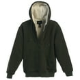 thumbnail image 1 of Gioberti Men's Soft Heavyweight Sherpa Lined Fleece Hoodie Jacket, 1 of 5