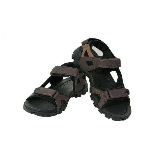 Gioberti Men Open Toe Sandals with Adjustable Straps and Arch Support