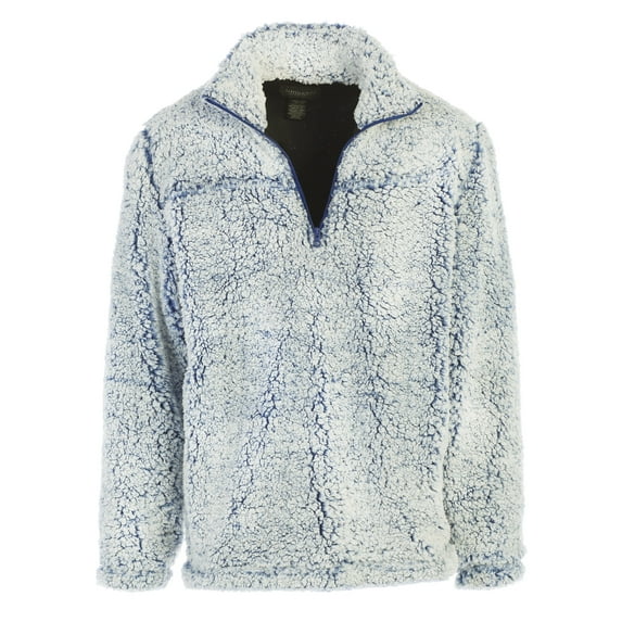 Gioberti Men and Women Super Soft Sherpa 1/4 Zip Pullover Sweater